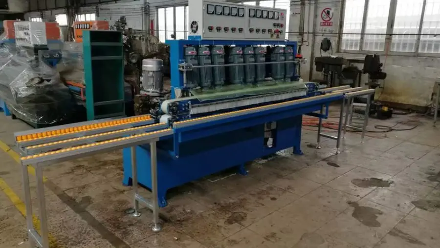 Glass Beveling Edging Machine Glass Bevelled Edger Machine CNC Low Energy Consumption Edge Polishing Milling Machine — image 6