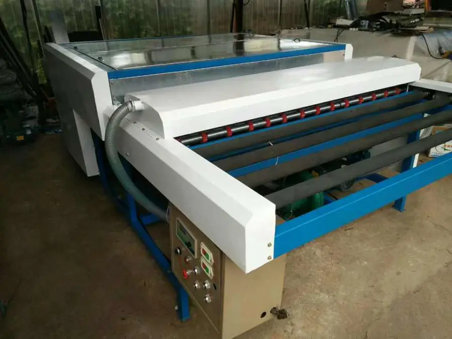 KET Fully Automatic Industrial Horizontal Window Door Glass Washing and Drying Machine Glass Cleaning Machine — image 6