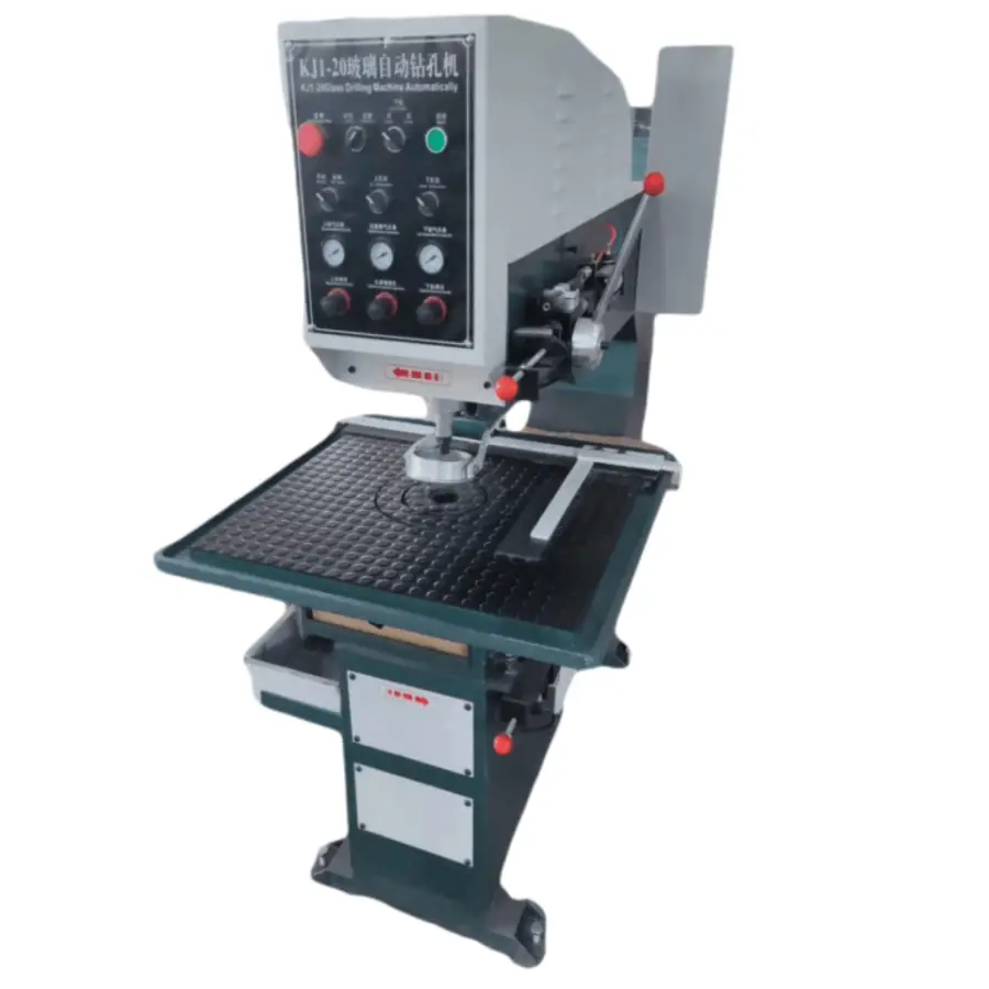 KET HOT SELLING High Quality Window and Door Making Line Automatic Glass Drilling Machine — image 3