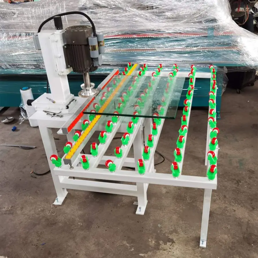 Single Head Straight Edge Glass Rough Grinding Machine Essential for Hollow Glass Edge Processing with Long Service Life — image 5