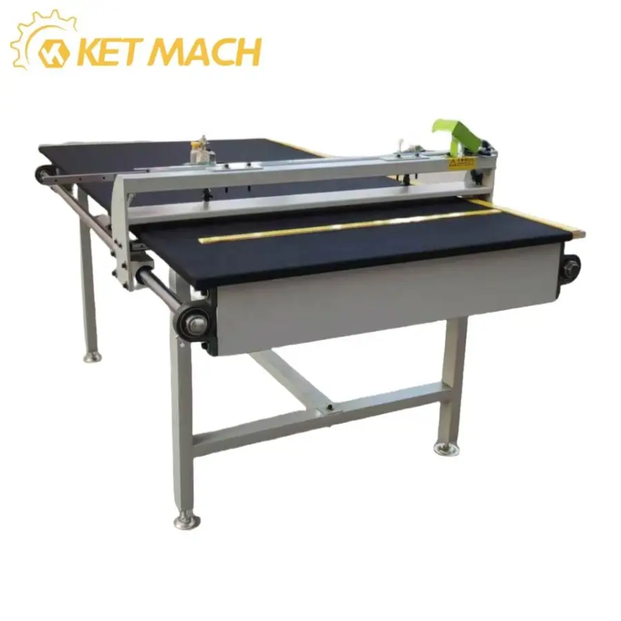 KET High Productivity Glass Cutting Down Machine Digital Glass Cutting Machine Large Glass Slitting Machine — view 1