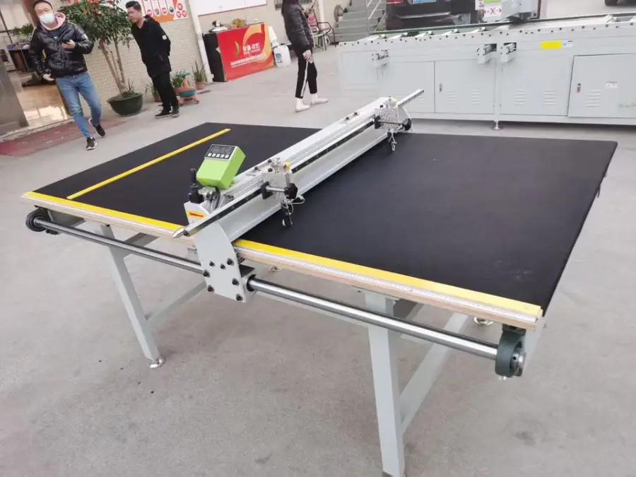 KET High Productivity Glass Cutting Down Machine Digital Glass Cutting Machine Large Glass Slitting Machine — image 4