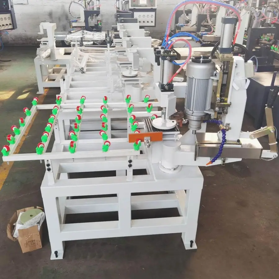 Small Glass Corner Grinding Machine Beveling Machine With Round Effect — image 4