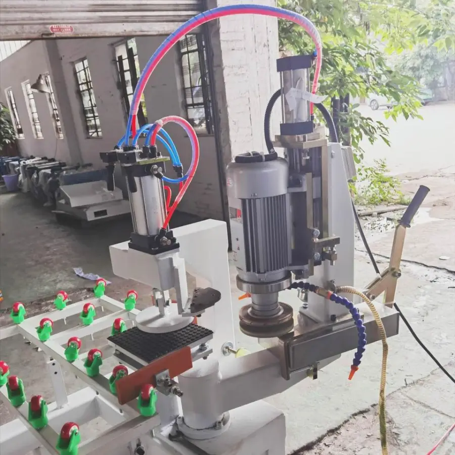 Small Glass Corner Grinding Machine Beveling Machine With Round Effect — image 6