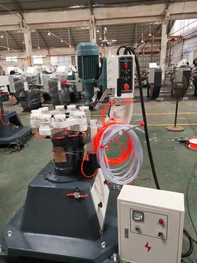 KET Factory Price Manual Special-shape & OG Edging Glass Polishing Machine Irregular Glass Grinding Machine — image 3