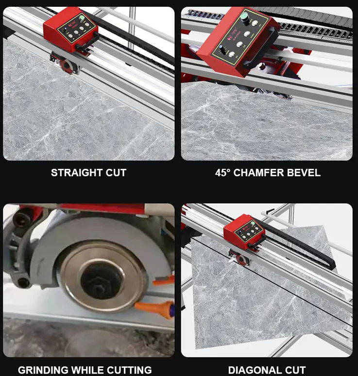 Kaiertan Tile Cutting Machine Marble Cutting Manual Automatic 45 Degrees Cutting Machine 800mm/1200mm Customize — image 5