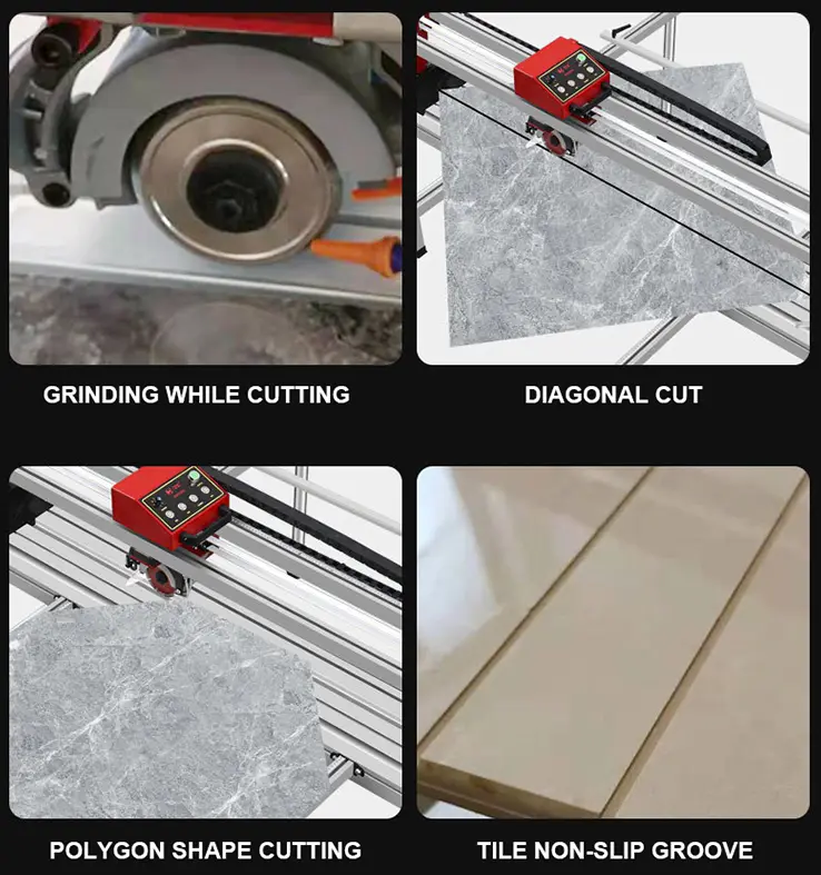 Kaiertan 1200 Automatic Tile Cutting Machine Portable Granite Stone Machinery Kaiertan 1200 Stone Cutting Machine — image 4