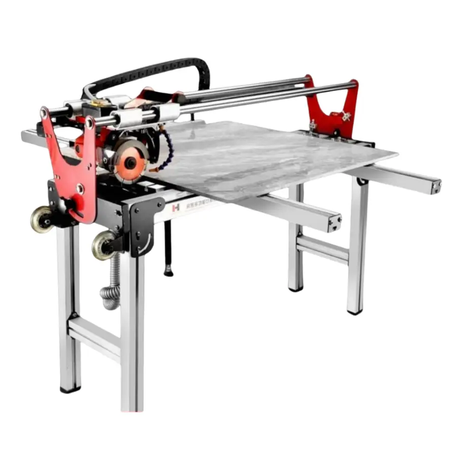 KET Semi-Automatic Professional Tile Cutter Ceramic Granite Marble Waterjet Desktop Cutting Machine Good Quality Stone Machinery — image 7