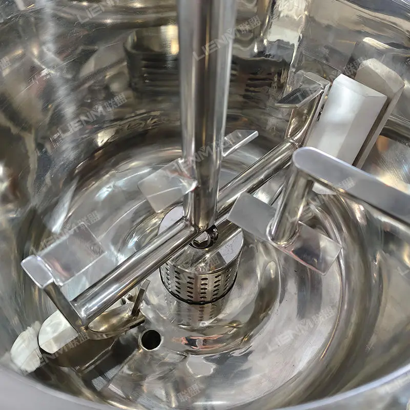 Factory Original 25L Stainless Steel Liquid Detergent Cosmetic Creams Dishwashing Liquid Lotion Mixing Machine Homogeniz — view 4