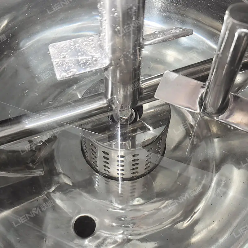 Factory Original 25L Stainless Steel Liquid Detergent Cosmetic Creams Dishwashing Liquid Lotion Mixing Machine Homogeniz — view 5
