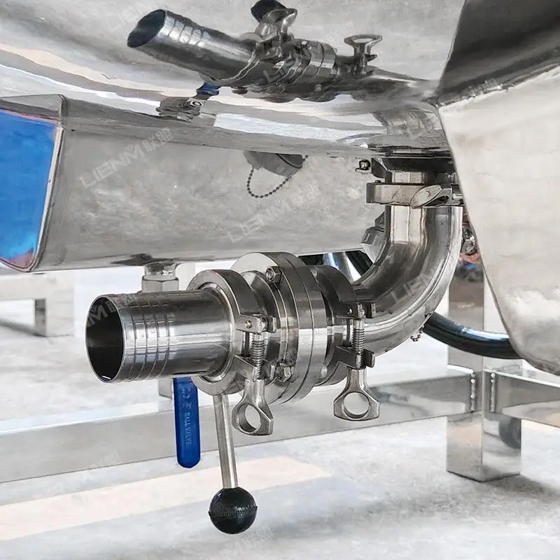 50L 60L 100L 200L 300L 500L 1000L Liquid Mixed tank for Cosmetic Mixing tank Stainless Steel Liquid Soap Mixing tank — image 6