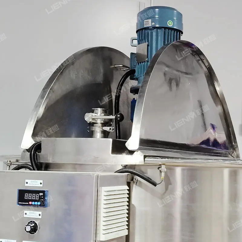 Factory Original Liquid Detergent Mixer Machine Making Machine 500L 1000L Liquid Soap Mixer Machine Liquid Mixing Equipment — image 4