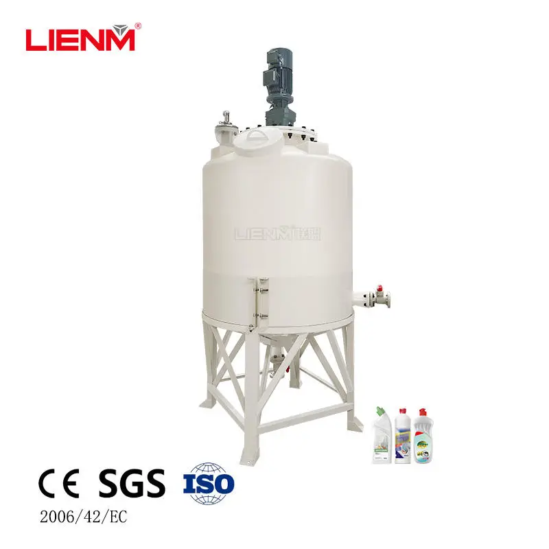 Cheap Plastic Mixing Tank With Agitator Chemically Corrosive Liquids Industry Mixing Tank HDPE Plastic Mixing Tank — view 1