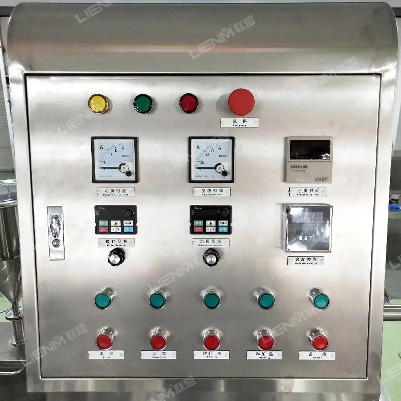 Factory Wholesale LIENM SUS304 Stainless Steel 500L 1000L Capacity Liquid Soap Cosmetic Mixing Machine Whit Heating Func — view 3