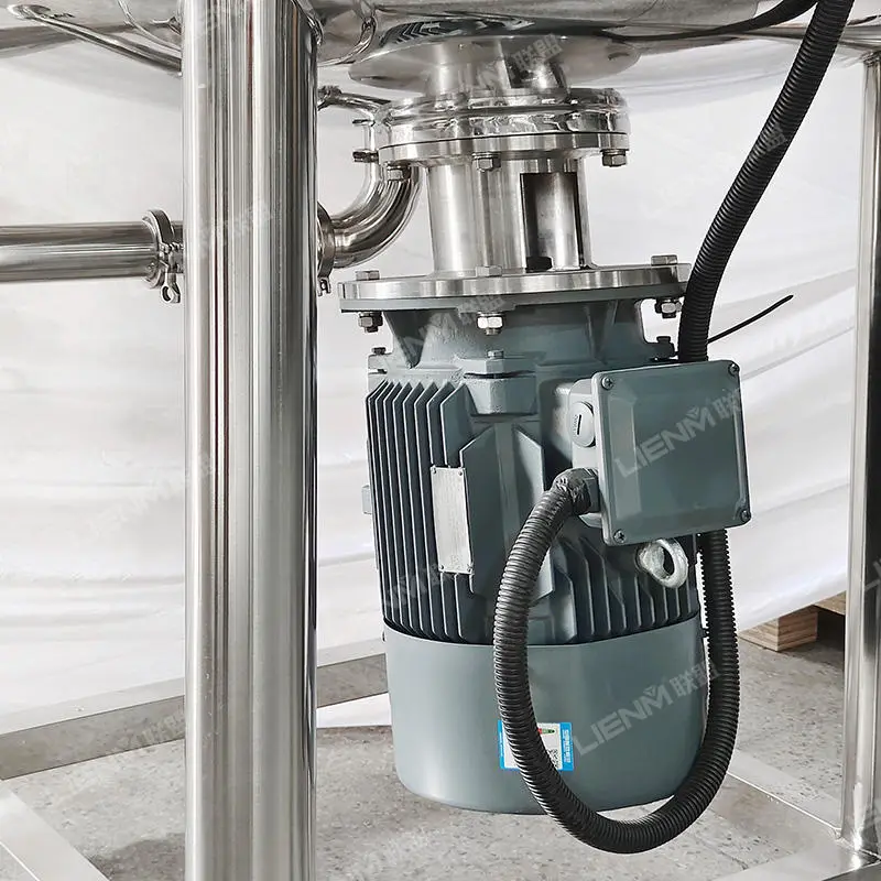 LIENM Stainless Steel 1000L Liquid Mixing Machine for Soap Detergent & Dishwashing Liquid with Motor High Productivity & Heating — image 5