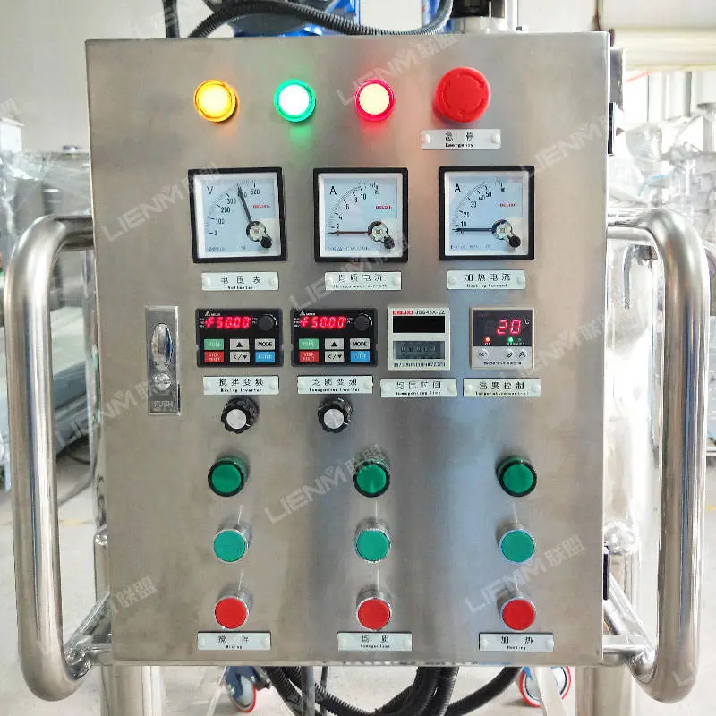 LIENM Industrial Detergent Liquid Dishwashing Soap Homogenizing Mixer Mixing Blending Machine Motor Pump for Chemicals CE ISO — image 6