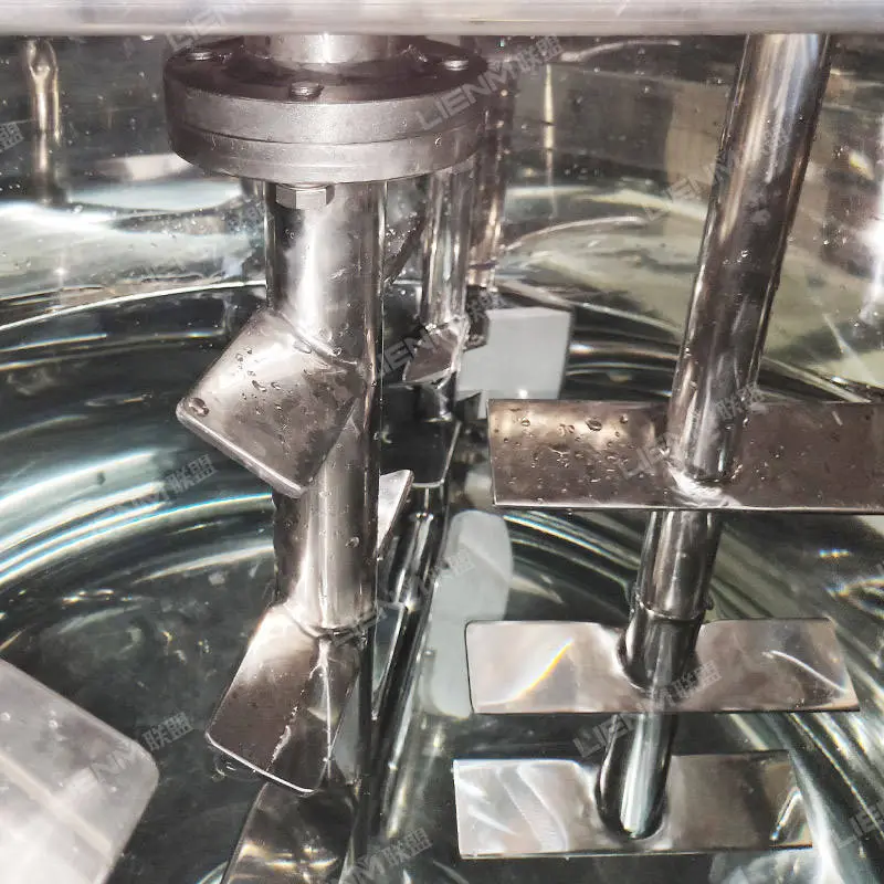 LIENM Liquide Chemical Mixer for Liquid Soap Making Machine Mixer 500L 1000L Dishwashing Liquid Mixer CE ISO — image 7