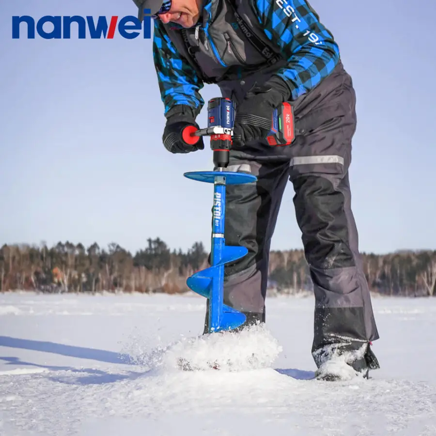 NANWEI Hot Selling Powerful Impact Drill 120N.m High Torque Rechargeable Lithium Battery Screwdriver — image 3