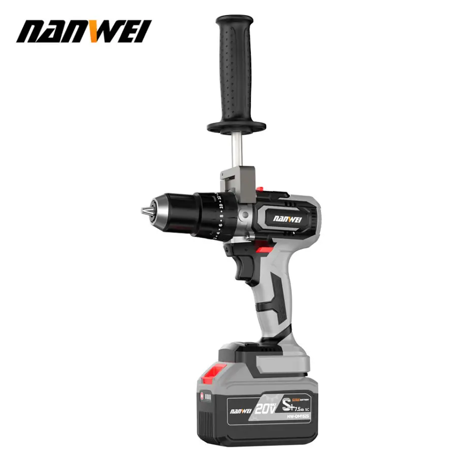 Power Tools Manufacturer Supply 13mm 150Nm Brushless Motor Electric Tools Multi-function Impact Drill — image 7