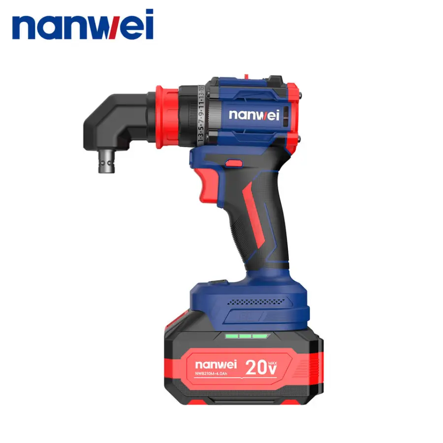 NANWEI 8219P 20V Cordless Power Drill Set 4 in 1 Multi-Functional Electric Screwdriver with Brushless Head — image 5
