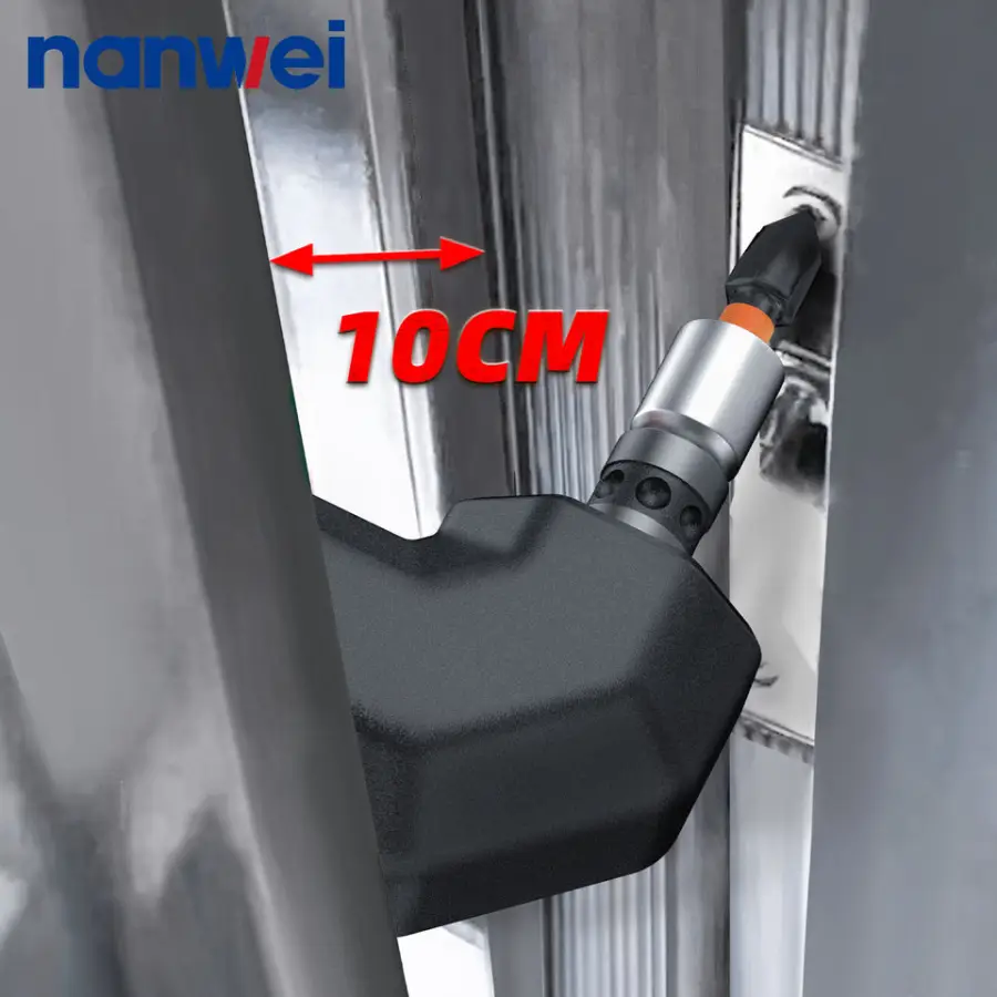NANWEI Hot Selling Durable 16V Brushless Lithium Battery Variable Speed Multi-head Electric Drill with Conversion Head — image 3