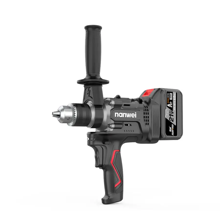 NANWEI High Power Cordless Impact Drill 220N.m Ice Drill Machine Brushless Fishing Drill — view 1