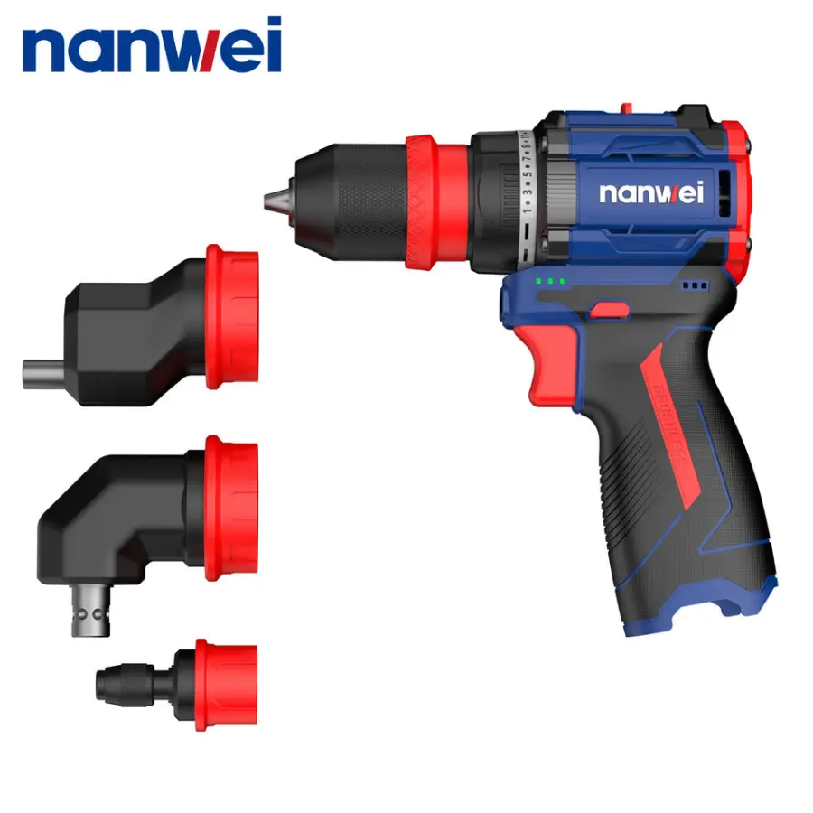 NANWEI Electric Drill Set 4-in-1 Brushless Combo Kit Wholesale Factory Direct Power Drill Set — image 5