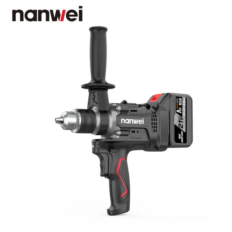 NANWEI High Power Cordless Impact Drill 220N.m Ice Drill Machine Brushless Fishing Drill — image 7
