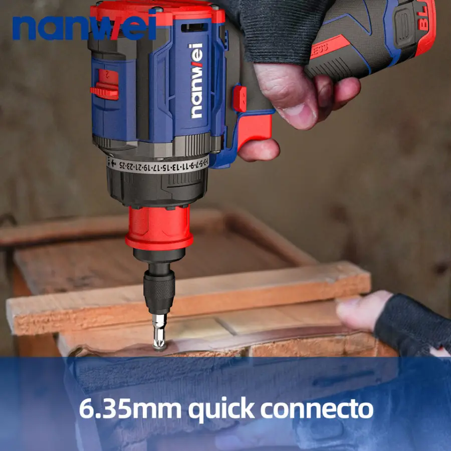 NANWEI Electric Drill Set 4-in-1 Brushless Combo Kit Wholesale Factory Direct Power Drill Set — image 6