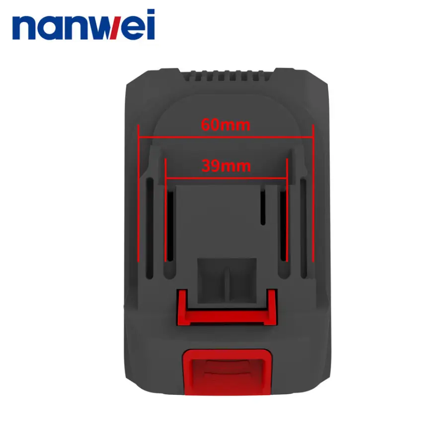Nanwei Professional Rechargeable Rotary 21v Cordless Hammer Drill with Lithium Battery — image 6
