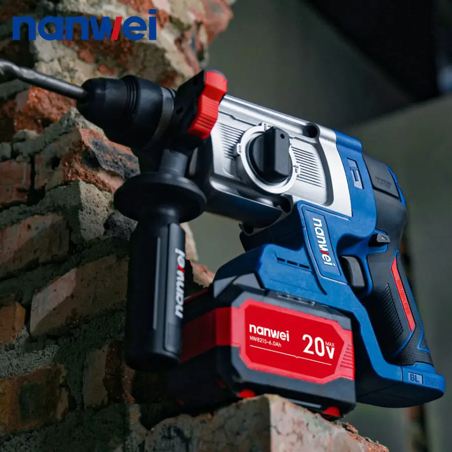 Power Tools Multi Function Machine Lithium Battery Cordless Drill Hammer High Quality Brushless Electric Rotary Hammer — image 4