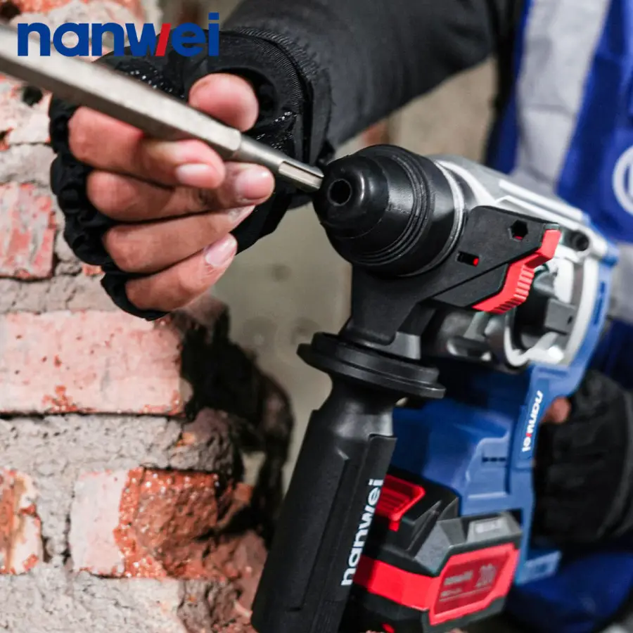Power Tools Multi Function Machine Lithium Battery Cordless Drill Hammer High Quality Brushless Electric Rotary Hammer — image 5