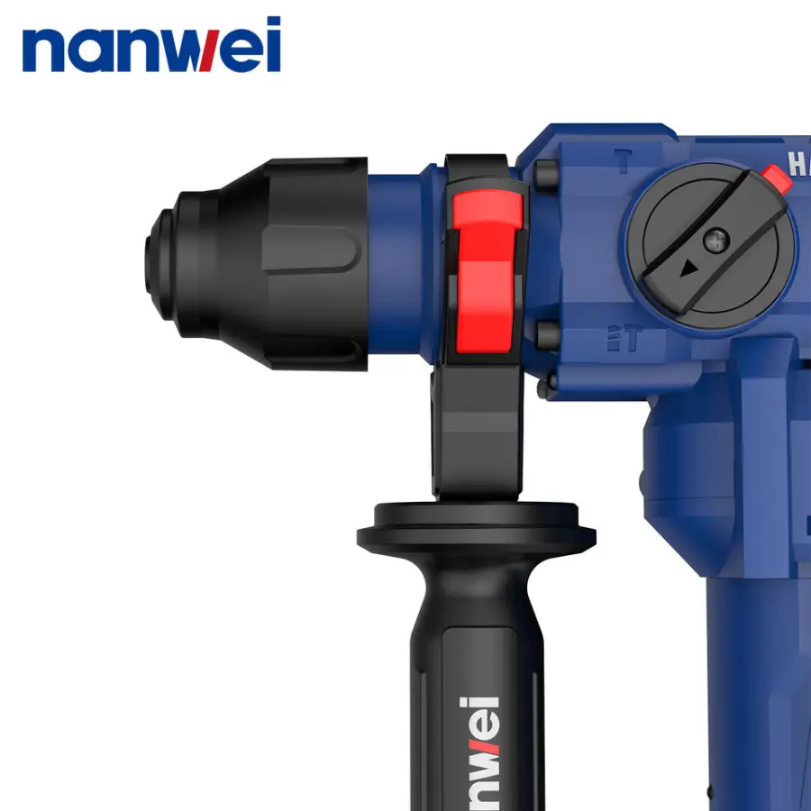 Nanwei Max LITHIUM-ION BRUSHLESS 26mm Concrete Breaker Drilling Capacity Cordless Rotary Hammer Kit with Battery and Charger — image 6