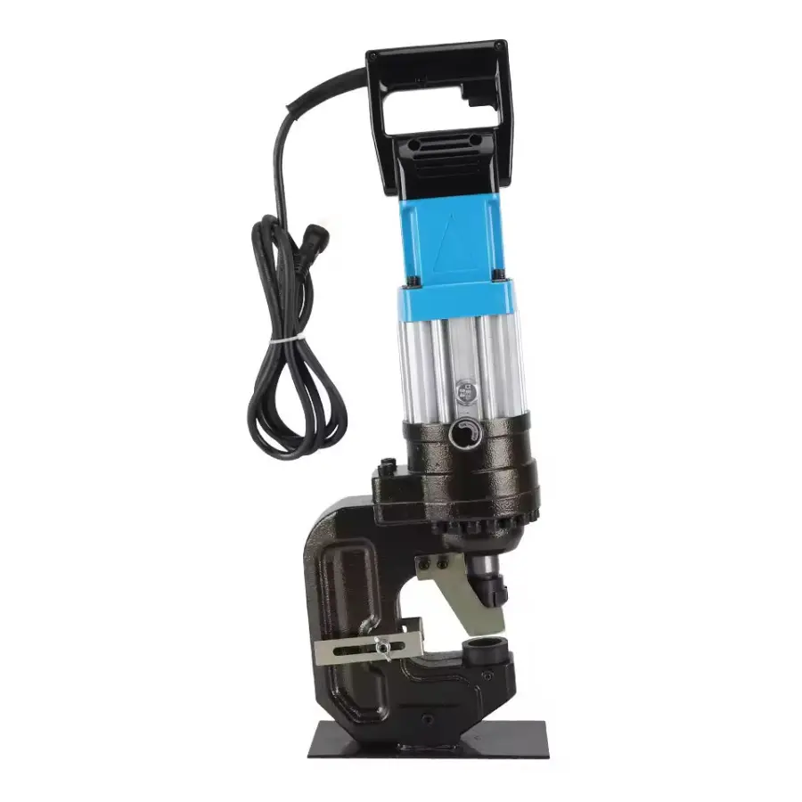 Electric Hydraulic Channel Punching Machine MIP-25 for Steel Iron Copper Aluminum 6mm Thickness Blue 20KG ODM Supported — image 3