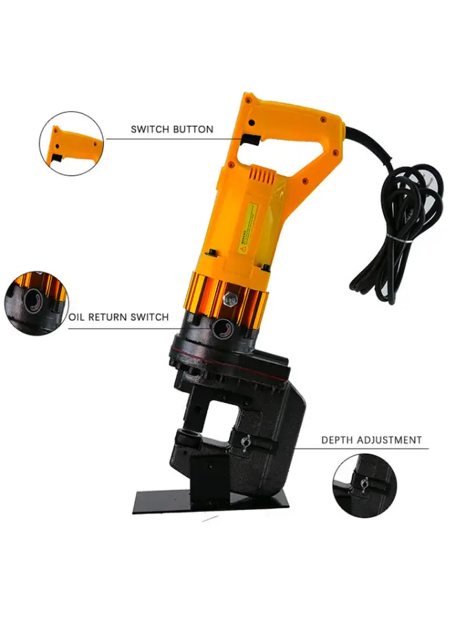 New Product Electric-Hydraulic Hole Puncher Punching Tools Make Holes JP20-4 — image 6
