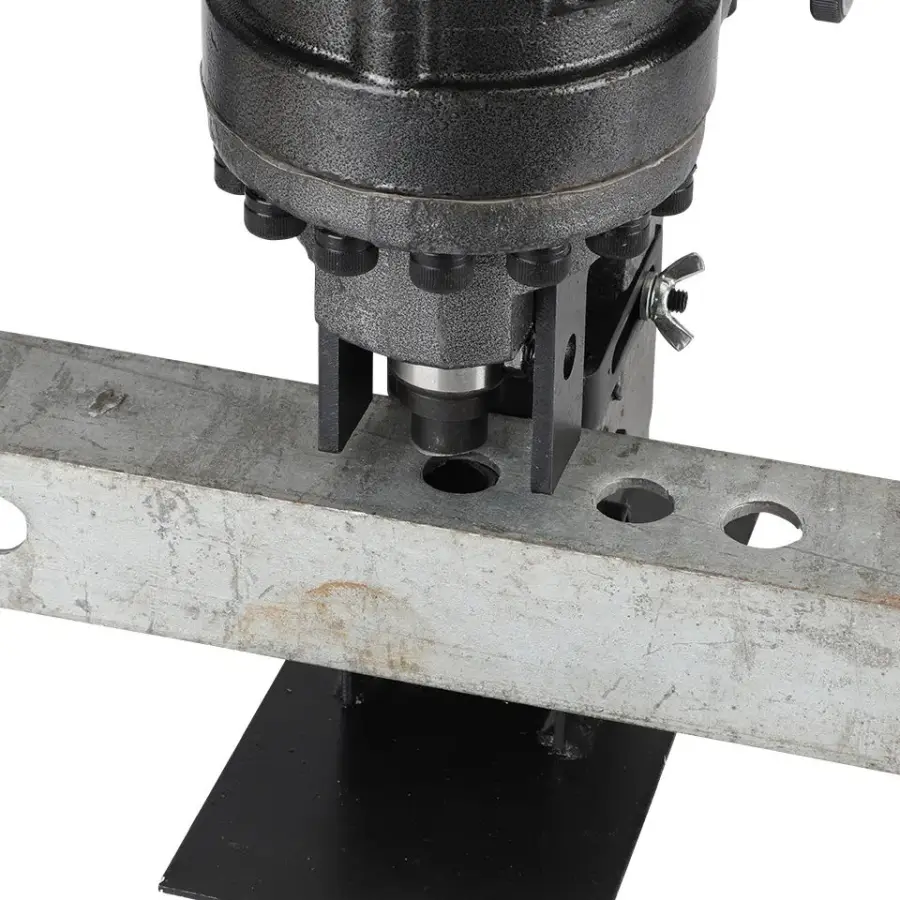 Lithium Battery Hydraulic Channel Punching Machine LD20 for Iron 6mm Thickness 20KG Weight Blue ODM Supported — image 5