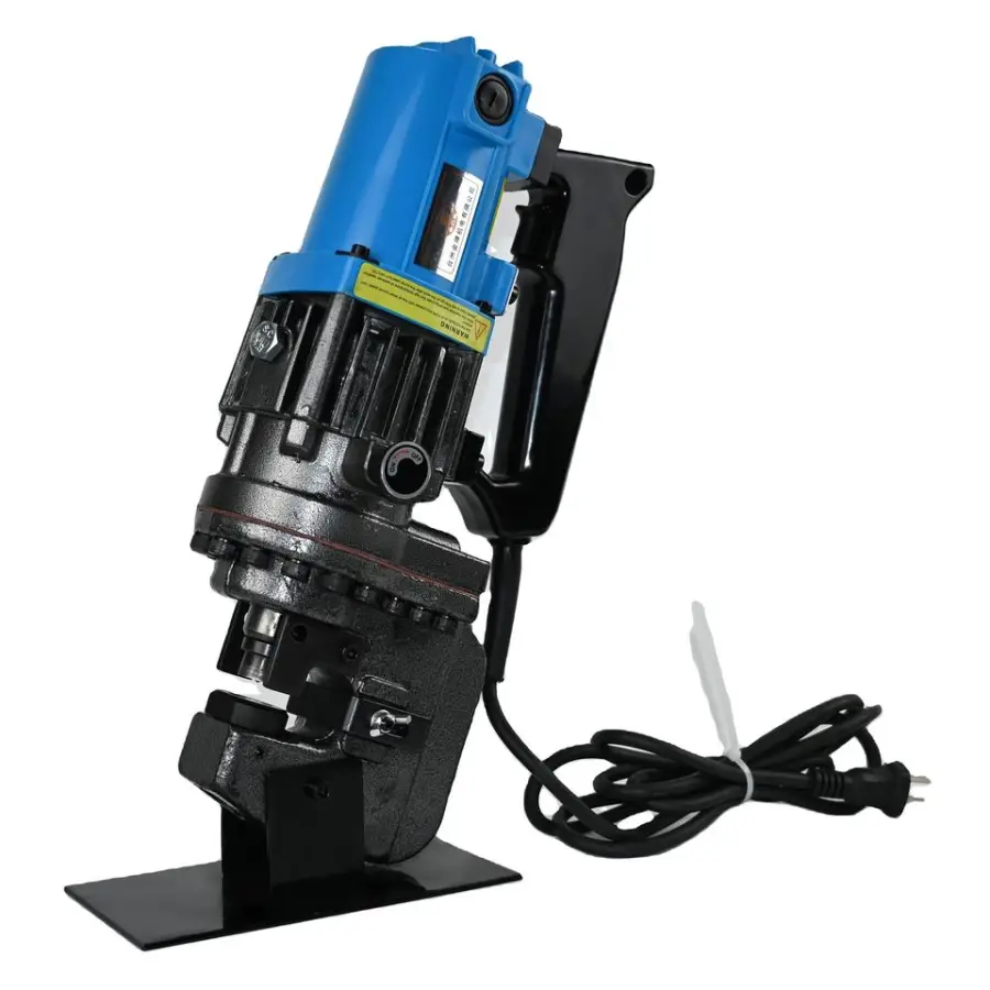 Electric Hydraulic Hole Puncher 1200W Punching Machine Metal Hole Punch with Carbon Brush 5 Dies for Iron Copper — image 5