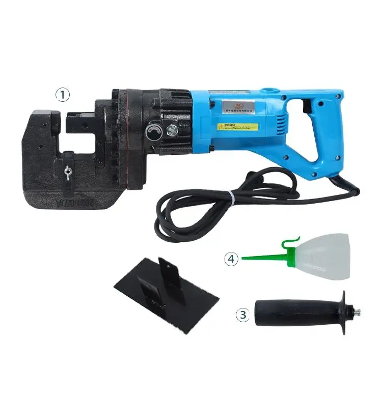 JINPAI Long JP20-100 Hydraulic Channel Steel Punching Machine Hand Held Iron Material 6mm Thickness — image 3