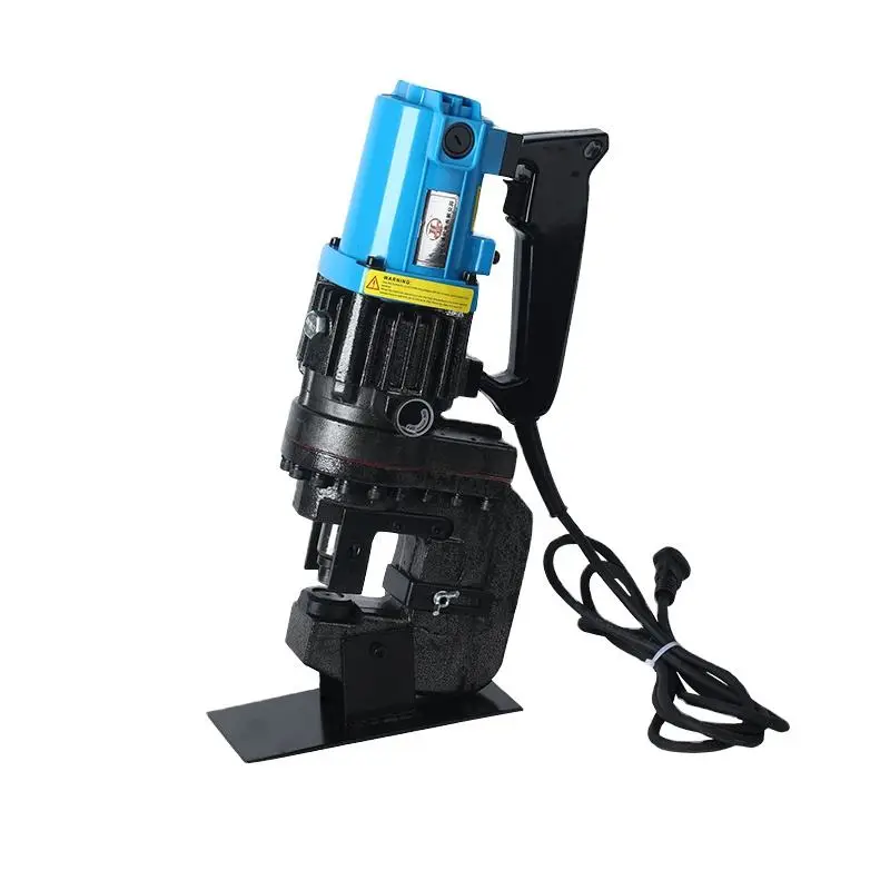 JINPAI 2022 JP20 Electric Hydraulic Punching Machine Short Version 1000W Motor Can Punch Angle Iron & 6mm Steel Plate AC — view 1