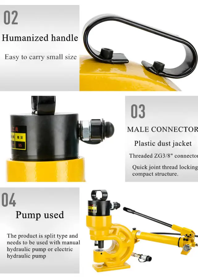 Manufacturer Supplier 2021 New CH-70L Bridge Cross Arm Hydraulic Punching Machine — image 5