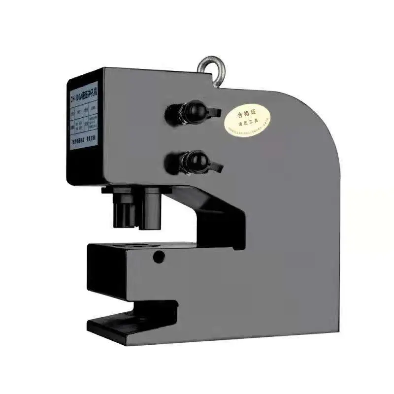 CH-100H Hydraulic Puncher 5mm Hole Puncher square Hole Puncher Hydraulic Knockout Punch — image 4
