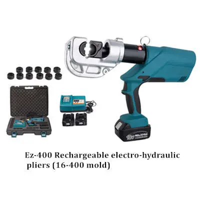 Trending Hot Products Pipeline Crimping Rechargeable Electro-hydraulic Pliers Model EZ-400 ODM Supported — image 3