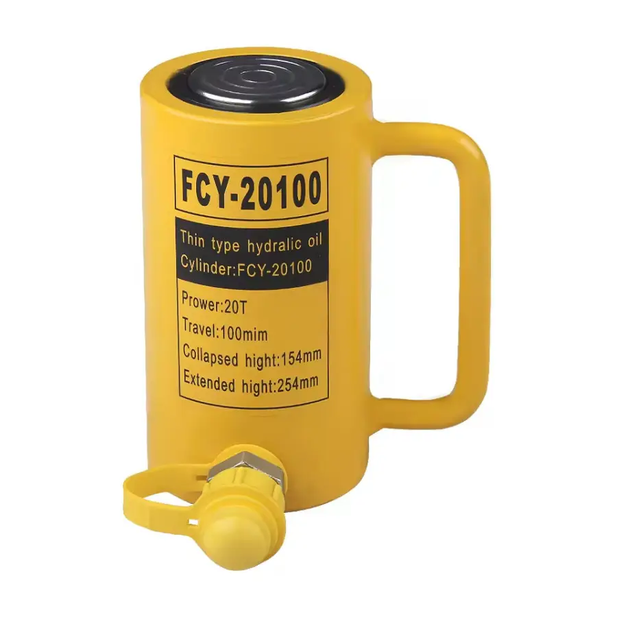 FCY-20100 20 Ton Long Stroke Hydraulic Cylinders Single Acting Hydraulic Jacks — view 1