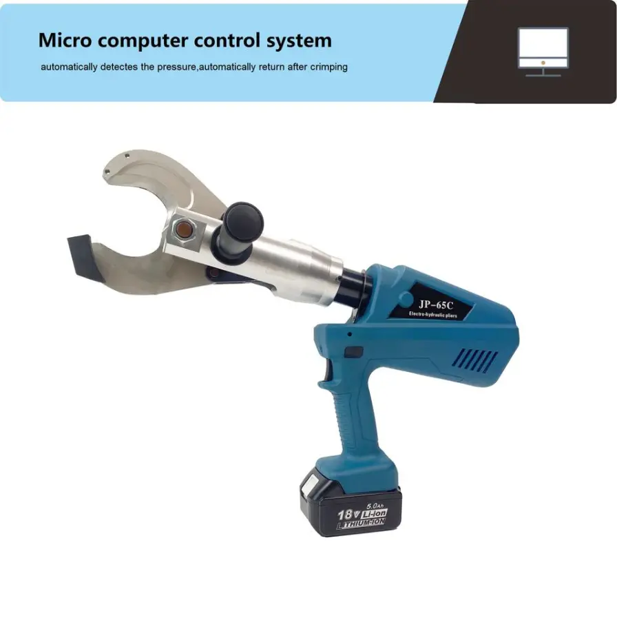 EZ-105C Cordless Battery Powered Hydraulic Cable Cutter for Dia 105mm Armoured Cable — image 3