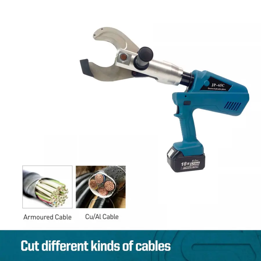 EZ-105C Cordless Battery Powered Hydraulic Cable Cutter for Dia 105mm Armoured Cable — image 5