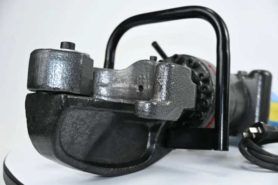 JINPAI Jp-28 Electro-Hydraulic Steel Rebar Bender & Straightening Machine 1200W Motor 10-28mm Bending Diameter AC 240V — image 4