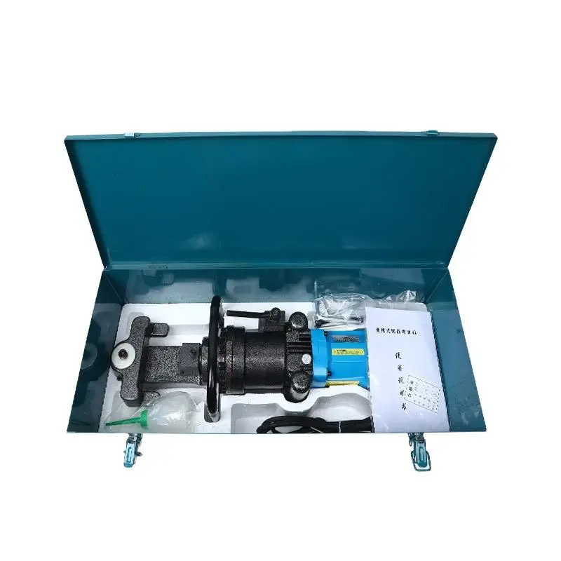 RB-20 Hydraulic Rebar Bending Machine High Quality 1200W Motor 8-20mm Bending Diameter 110V/220V/230V Voltage 5S Bending — view 4