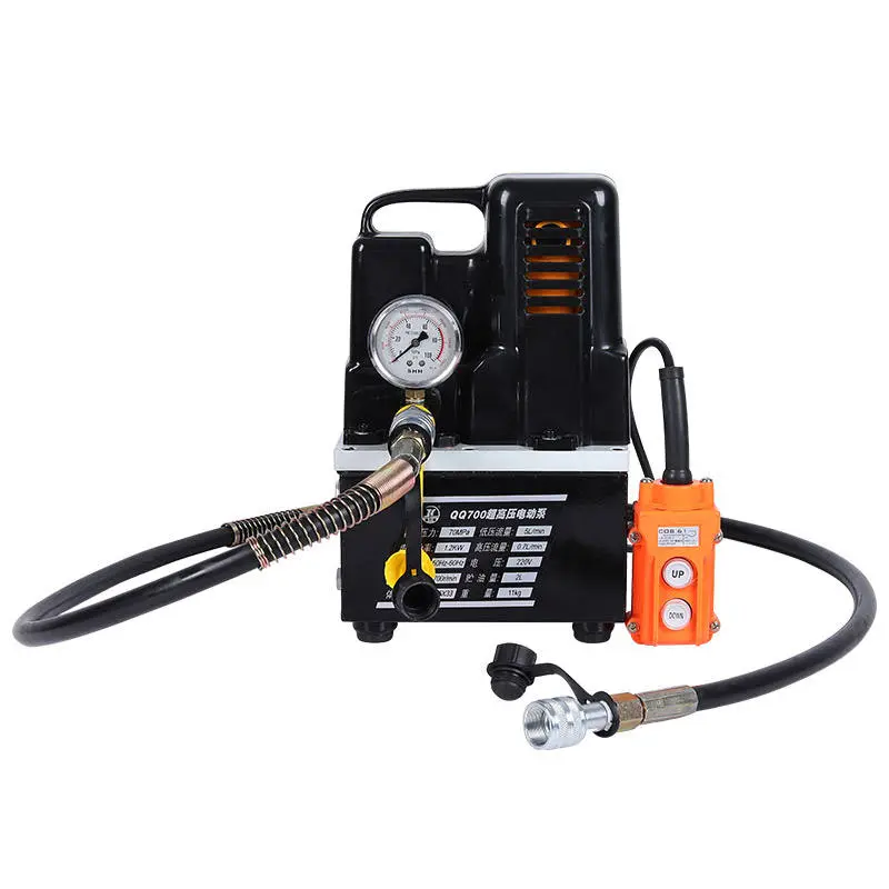 Hydraulic Gear Oil Pump Portable Electric Hydraulic Pump Hydraulic Oil Pump 220V 700 bar QQ-700 — image 5