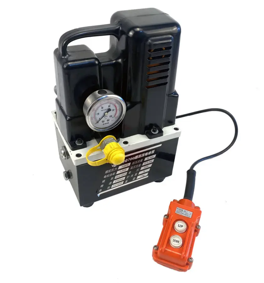 JINPAI QQ700 High Quality Factory Direct Sale Solenoid Valve Electric Hydraulic Oil Pump — view 1