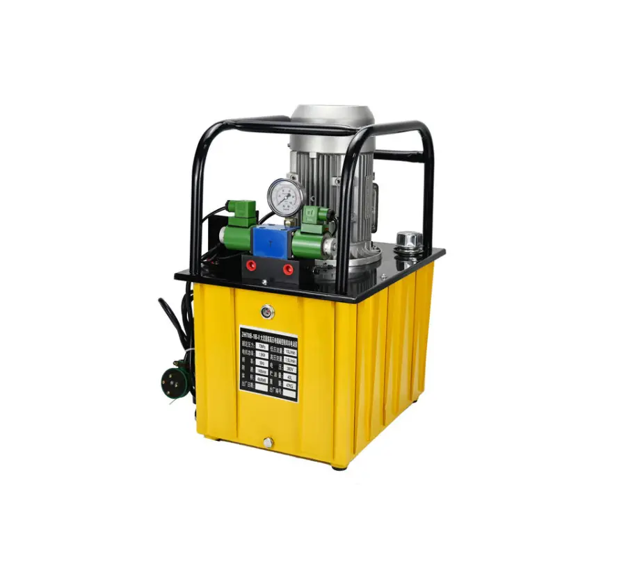 Zhh700b-10b-ll -large Tonnage Solenoid Valve Control Two-way Double Acting Electric Pump 56kg — view 1